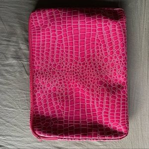 Hot pink Laptop sleeve 11” by 15”